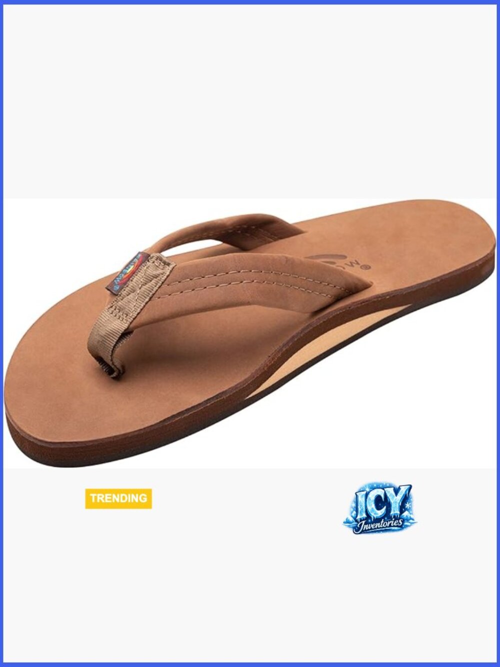 Men's Single Layer Premier Leather Sandals